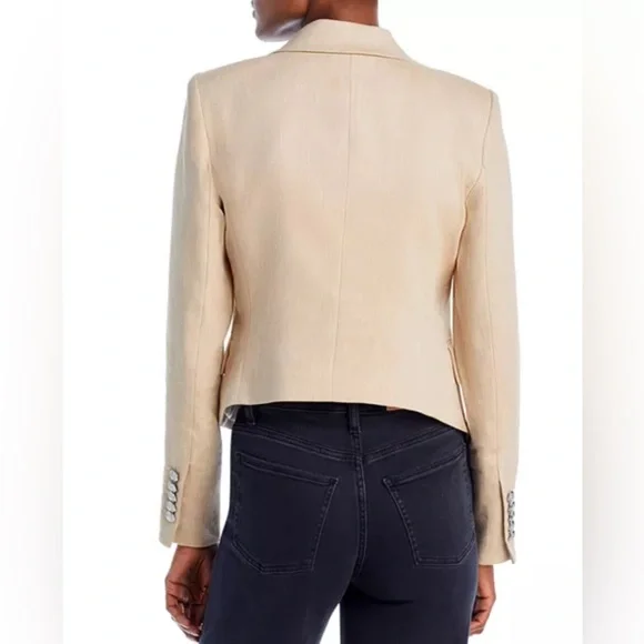 VERONICA BEARD Pantsuit Hosanna Linen Dickey Jacket Aubrie Pants 10 Blazer Suit - Picture 7 of 16